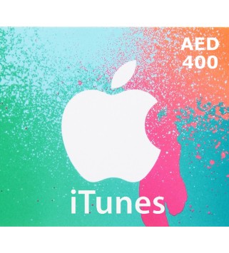 iTunes AED 400 Card AE Key 